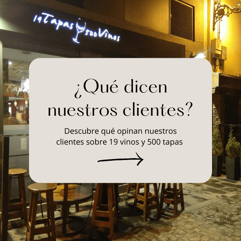 Opiniones sobre 19 vinos y 500 tapas